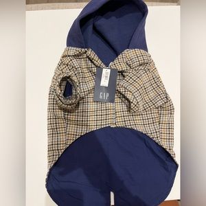 NWT Plaid Dog Jacket | Super Adorable | Gap Dog | medium/large